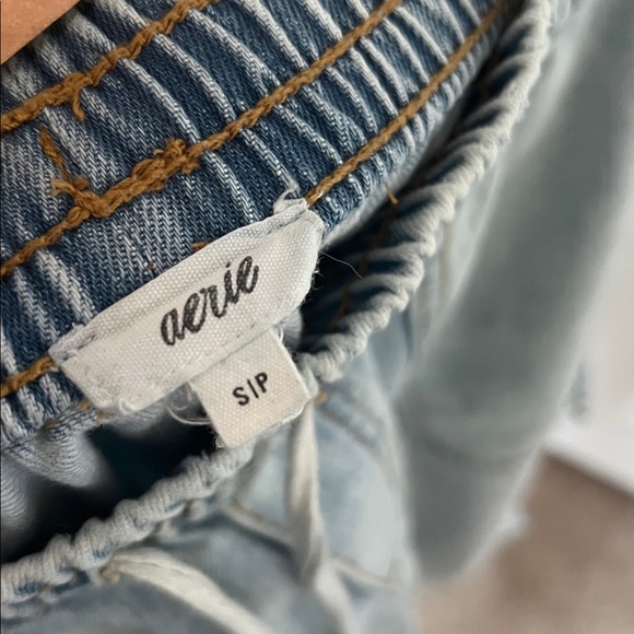 Aerie acid wash wide leg Denim - Picture 4 of 7